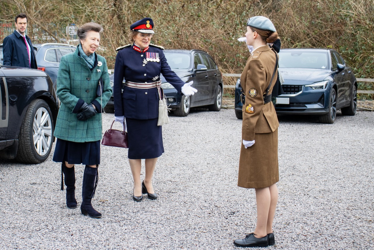 Princess Anne Visit